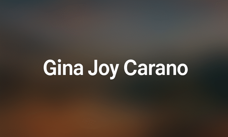 Gina Joy Carano