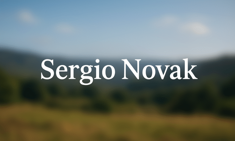 Sergio Novak
