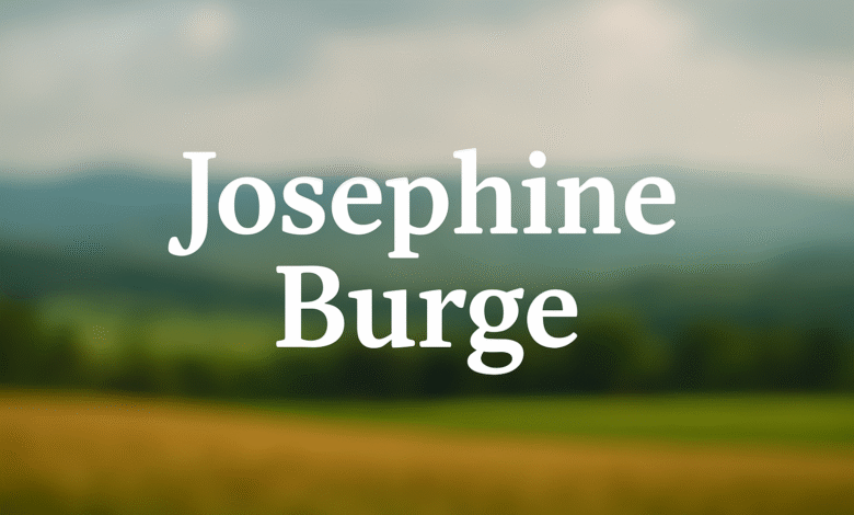 Josephine Burge