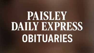 Paisley Daily Express Obituaries