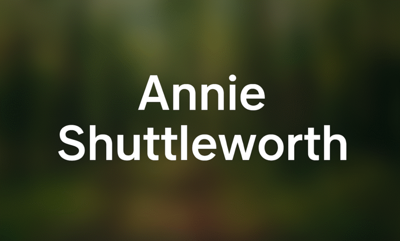 Annie Shuttleworth