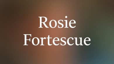 Rosie Fortescue husband